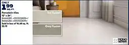 RONA Porcelain tiles 12 x 24 offer