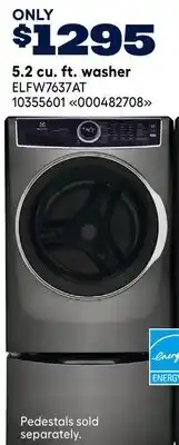 RONA Electrolux 5.2 cu. ft. washer ELFW7637AT offer