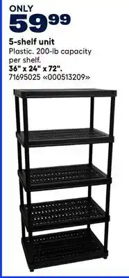 RONA 5-shelf unit offer