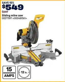 RONA Sliding mitre saw offer