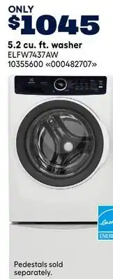 RONA Electrolux 5.2 cu. ft. washer offer