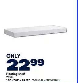 RONA Floating shelf White offer