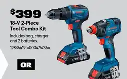 RONA BOSCH 18-V 2-Piece Tool Combo Kit offer