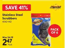Home Hardware 6 Pack Stainless Steel Scrubbers offer