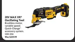Home Hardware 20V MAX XR Oscillating Tool offer