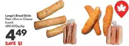 Longo's Bread Sticks offer