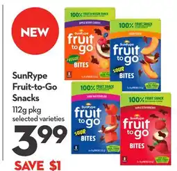 Longo's Fruit-to-Go Snacks offer