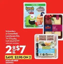 Longo's Lunchmate Kits offer