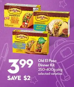 Longo's Old El Paso Dinner Kit offer