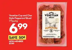 Longo's Venetian Cup and Char Style Pepperoni Sliced offer