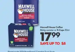 Longo's Maxwell House Coffee offer