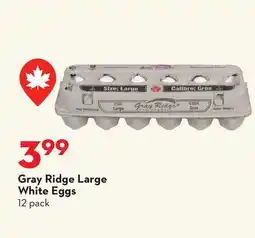 Longo's Gray Ridge Large White Eggs offer
