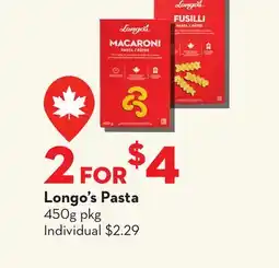 Longo's Longo's Pasta offer