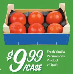Longo's Fresh Vanilla Persimmons offer