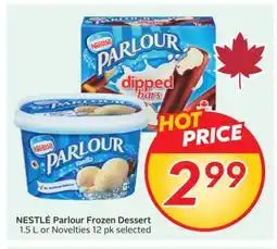 Sobeys Parlour Frozen Dessert offer