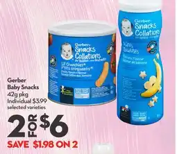 Longo's Gerber Baby Snacks offer