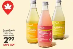 Longo's Organic Kombucha offer