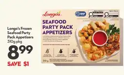 Longo's Longo's Frozen Seafood Party Pack Appetizers offer