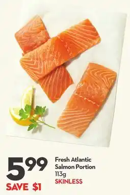 Longo's Fresh Atlantic Salmon Portion offer