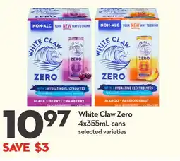 Longo's White Claw Zero offer