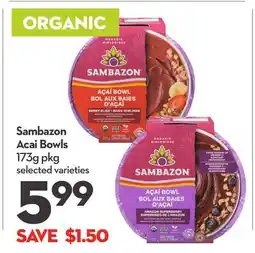 Longo's Acai Bowls offer