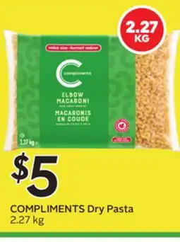 Sobeys Dry Pasta offer