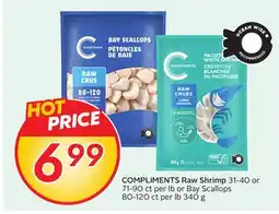 Sobeys Raw Shrimp offer