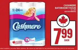 Food Basics CASHMERE BATHROOM TISSUE offer