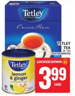 Food Basics TETLEY TEA offer