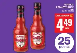 Food Basics FRANK'S REDHOT SAUCE offer