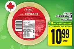 Food Basics SAPUTO MINI FRIULANO offer