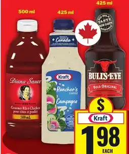 Food Basics Kraft, Diana Sauce offer
