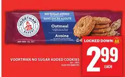Food Basics VOORTMAN NO SUGAR ADDED COOKIES offer