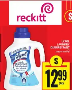 Food Basics LYSOL LAUNDRY DISINFECTANT offer
