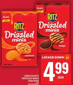 Food Basics CHRISTIE RITZ DRIZZLED MINIS CRACKERS offer