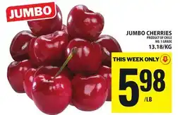 Food Basics JUMBO CHERRIES offer