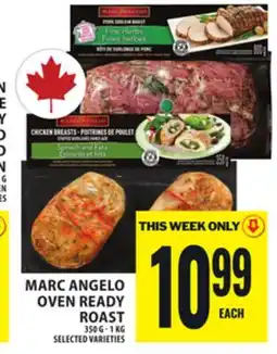 Food Basics MARC ANGELO OVEN READY ROAST offer
