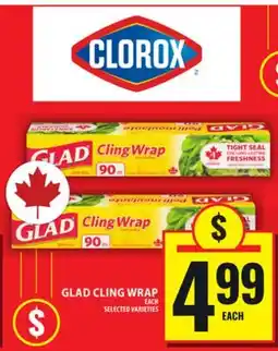 Food Basics GLAD CLING WRAP offer