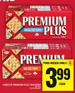 Food Basics CHRISTIE PREMIUM PLUS CRACKERS offer