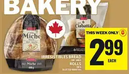 Food Basics IRRESISTIBLES BREAD OR ROLLS offer