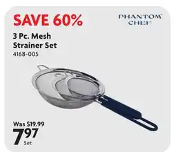 Home Hardware 3 Pc. Mesh Strainer Set offer