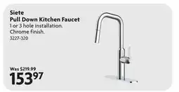 Home Hardware Pull Down Kitchen Faucet offer