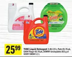 Foodland TIDE Liquid Detergent offer