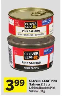 Foodland CLOVER LEAF Pink Salmon offer