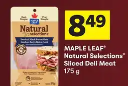 Foodland MAPLE LEAF Natural Selections Sliced Deli Meat offer