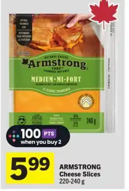 Foodland ARMSTRONG Cheese Slices offer