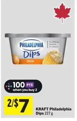 Foodland KRAFT Philadelphia Dips offer