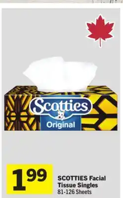 Foodland SCOTTIES Facial Tissue offer