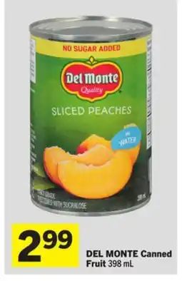 Foodland DEL MONTE Canned Fruit offer