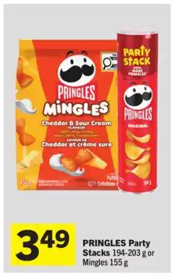 Foodland PRINGLES Party Stacks offer